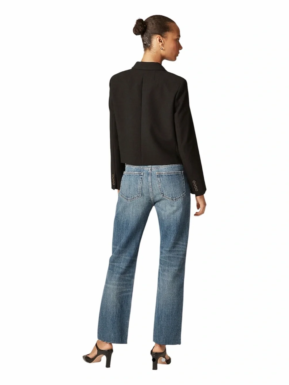 NEW • J. Crew • Nipped straight jean in rigid